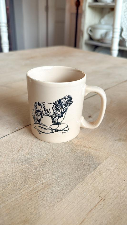 Staffordshire England Dog Mug