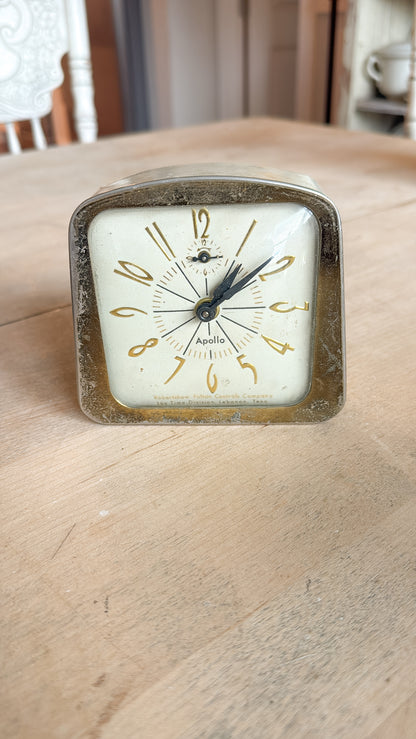 4.5” Tall Vintage Apollo Clock