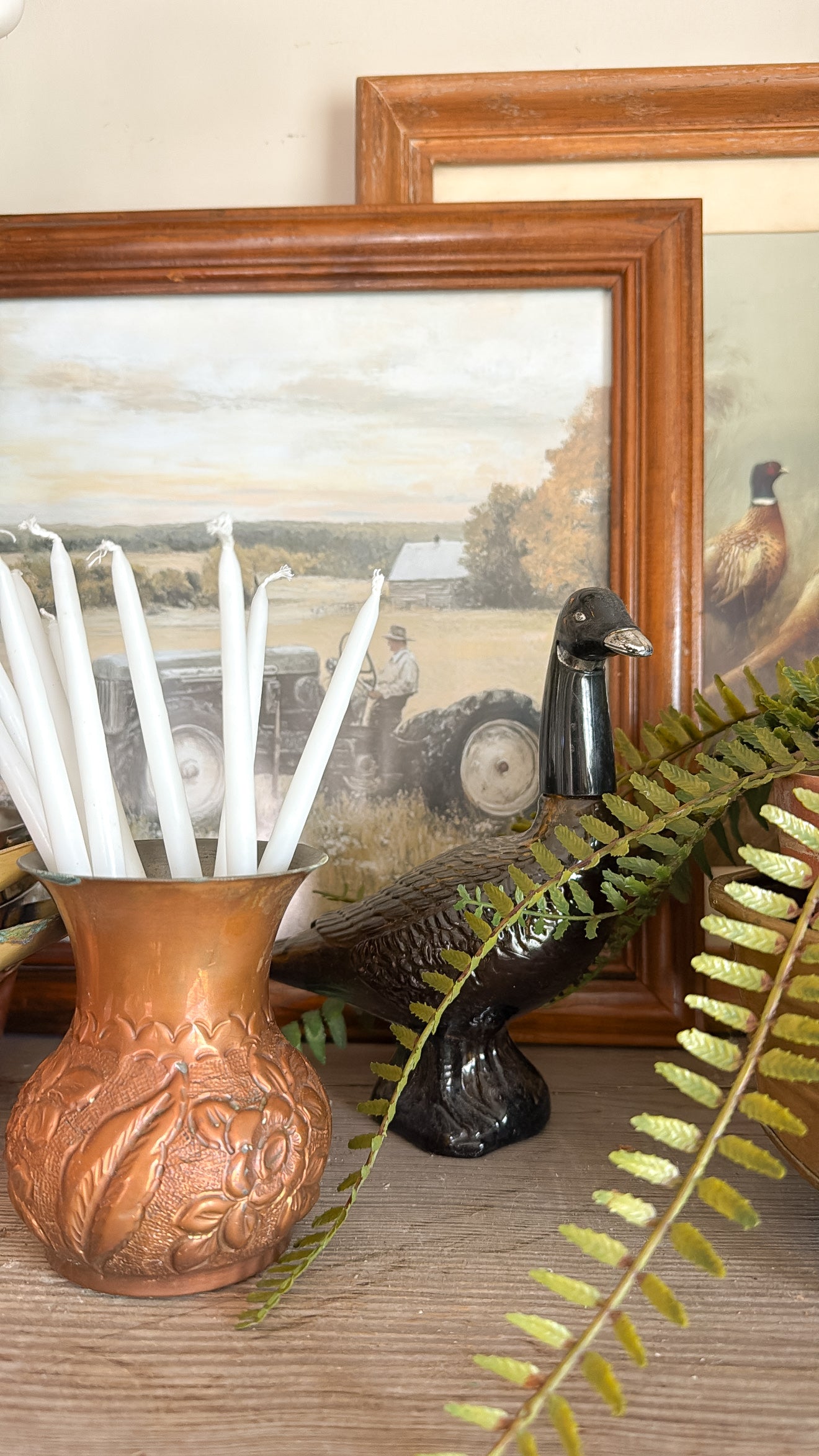 Vintage Pheasant Avon Bottle