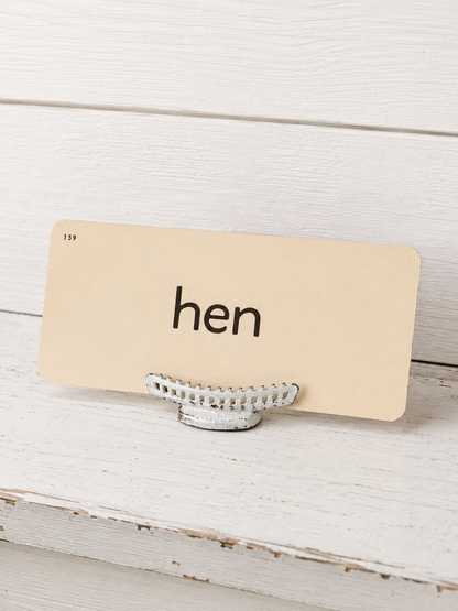 ‘hen’ Vintage Flashcard