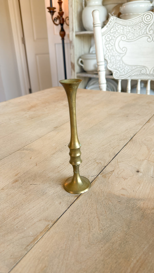 6.25” Tall Brass Candlestick