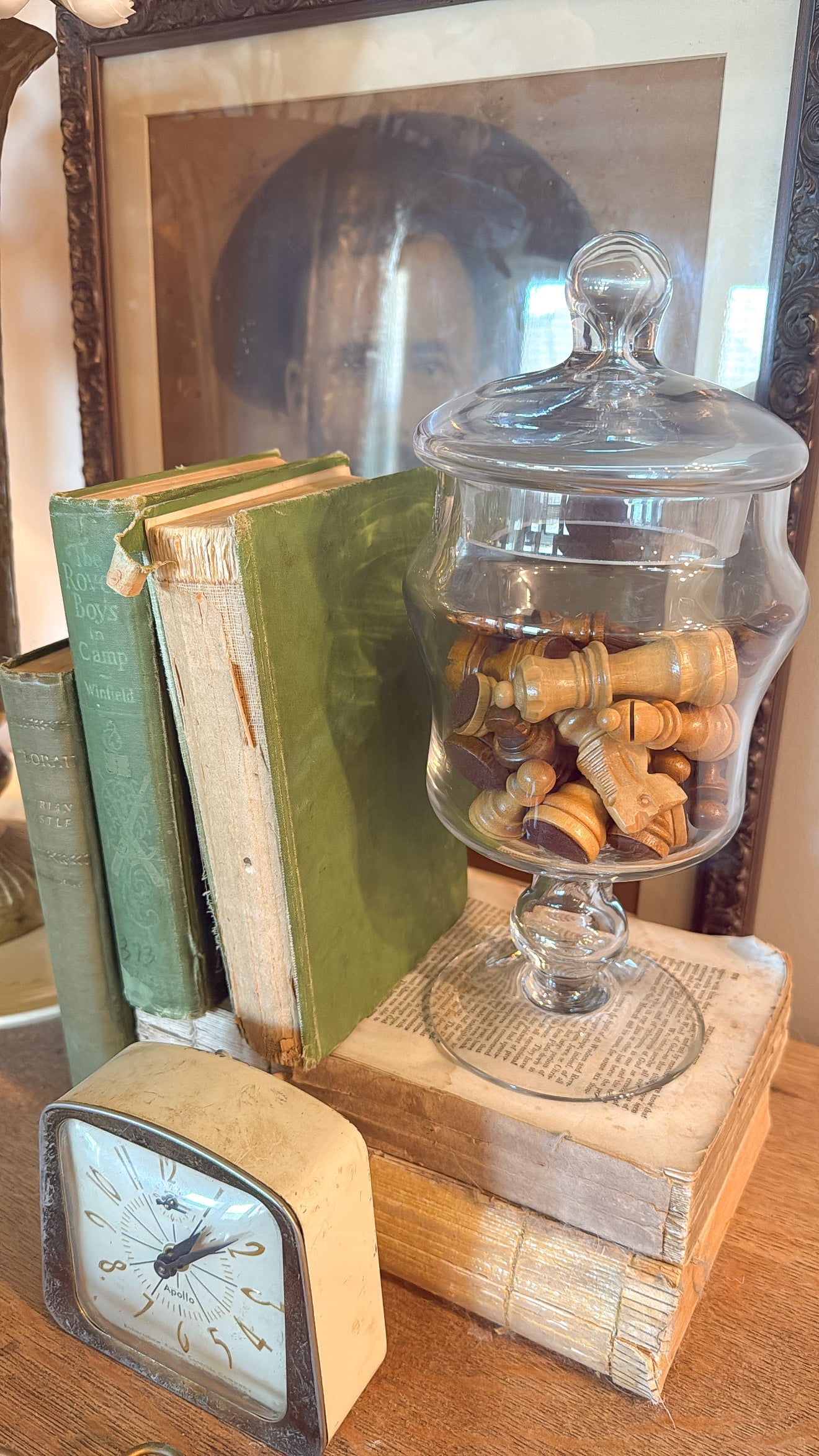 Glass Apothecary Jar