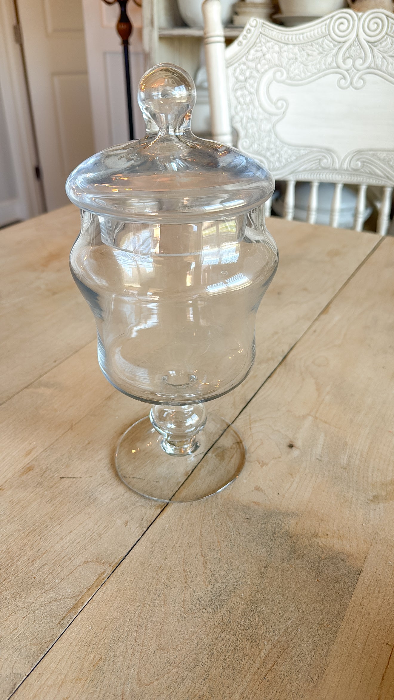 Glass Apothecary Jar