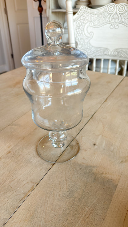 Glass Apothecary Jar