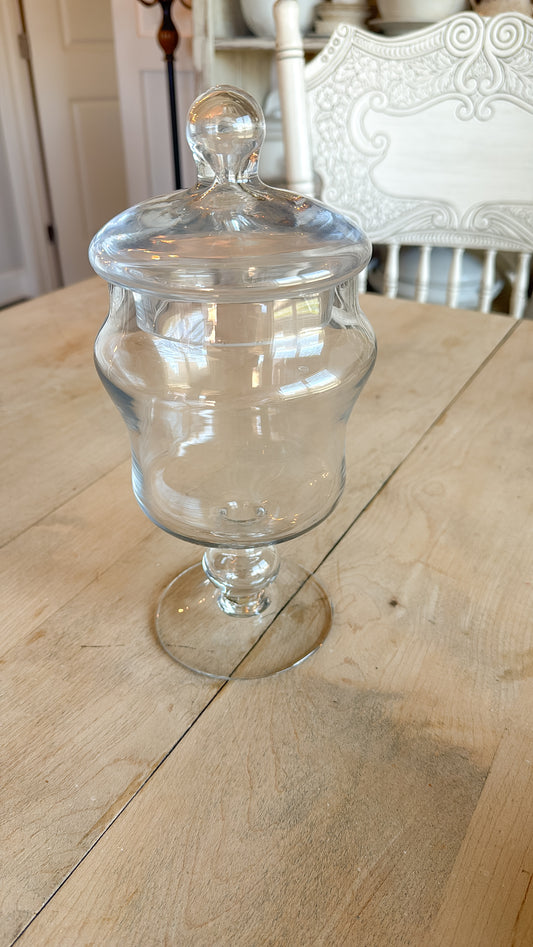 Glass Apothecary Jar