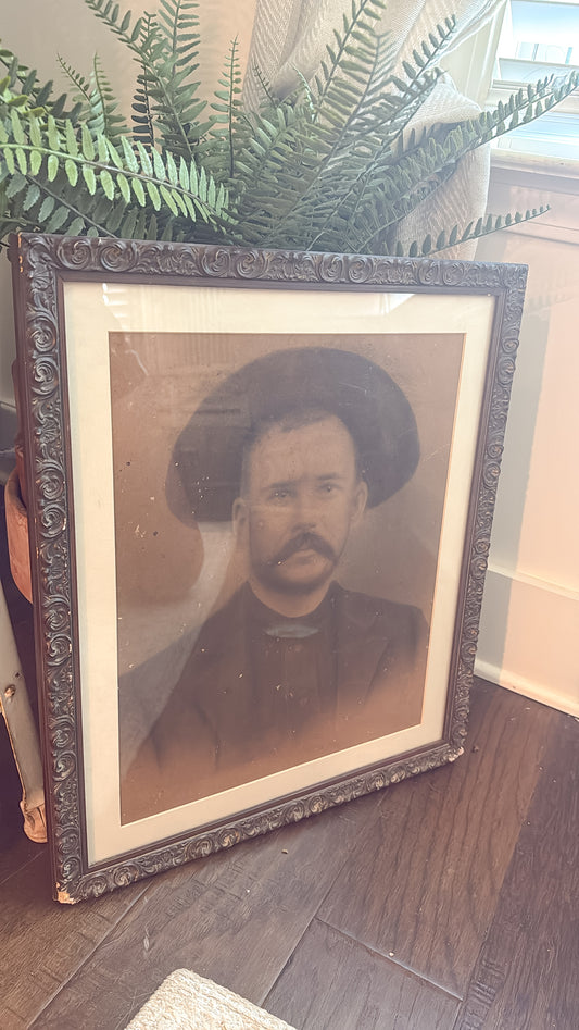 Vintage Man Print