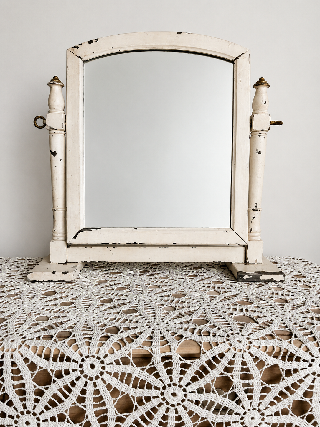 Old Vintage Standing Mirror