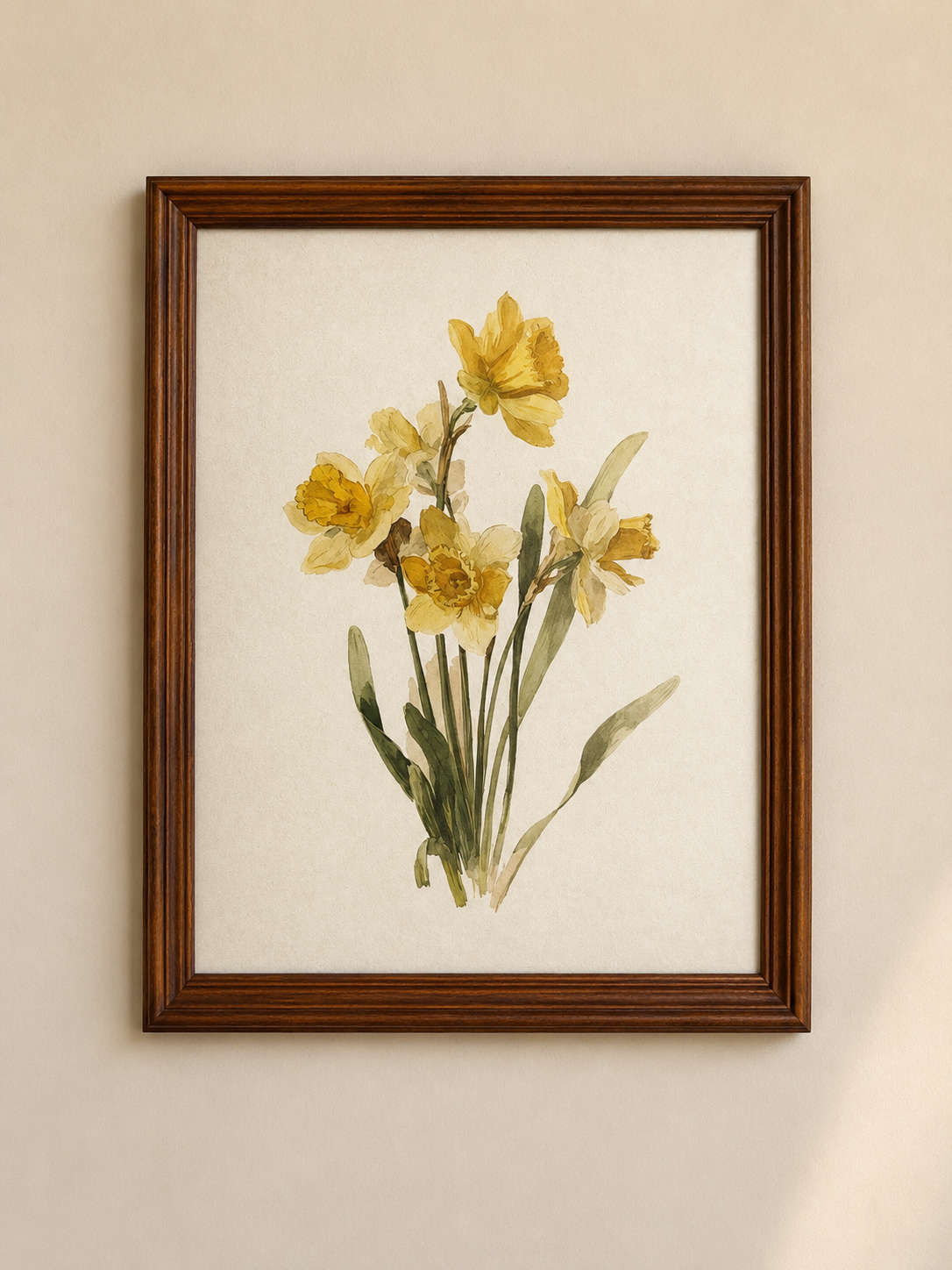 Yellow Daffodils Print