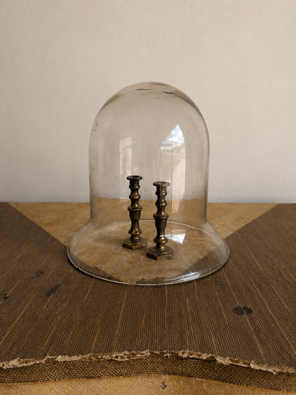 Pair of Mini Brass Candlesticks