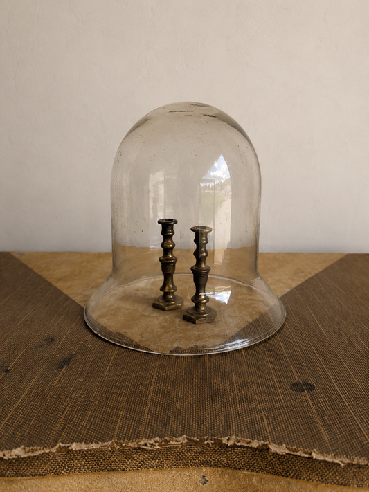 Pair of Mini Brass Candlesticks
