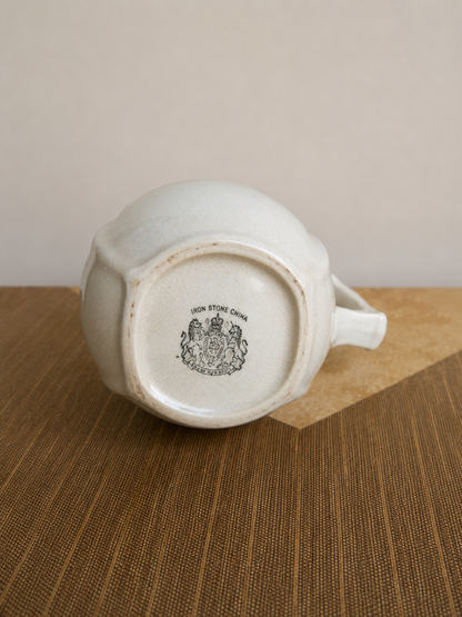 Floral Ironstone Pitcher