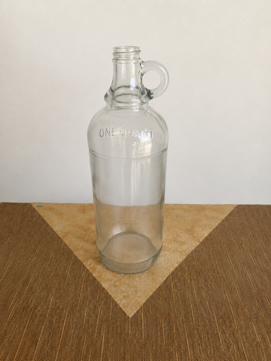 Vintage One Quart Finger Looped Bottle