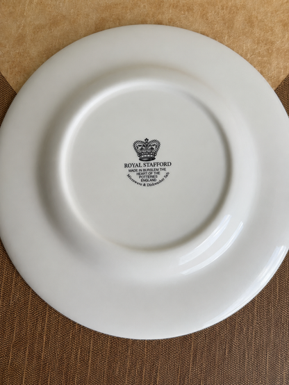 Black & White Ironstone Plate