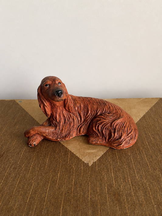Irish Setter Dog Figurine