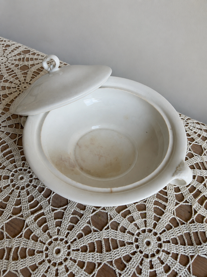 Ironstone Lidded Dish