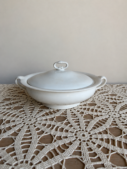Ironstone Lidded Dish