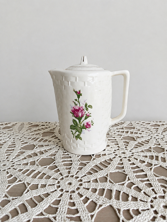 Vintage Electric Floral Teapot