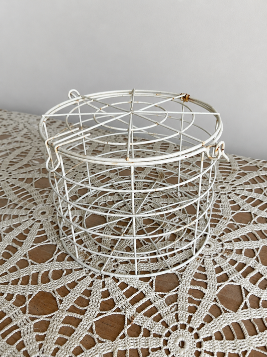 Vintage Egg Basket