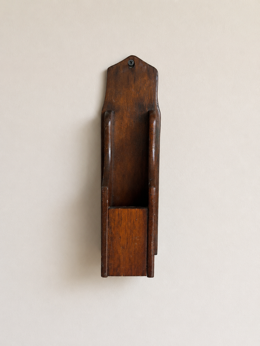 Vintage Wooden Wall Mounted Holder