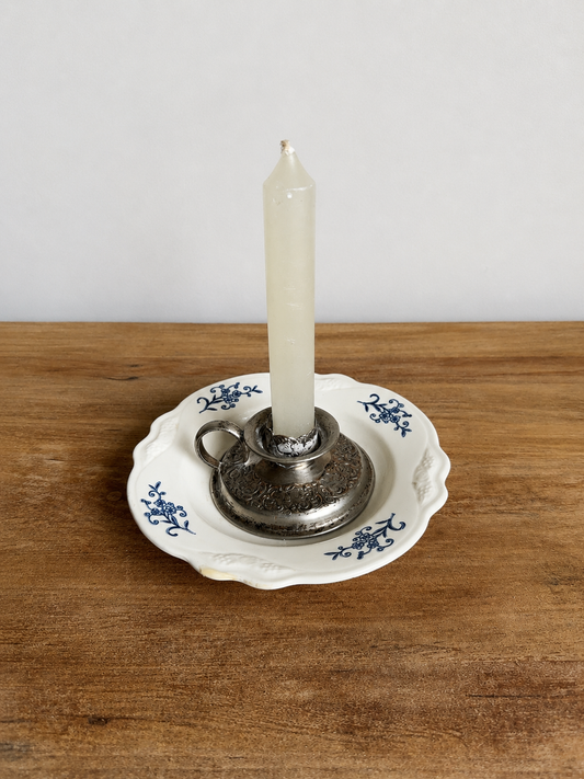 Vintage Blue True Saucer