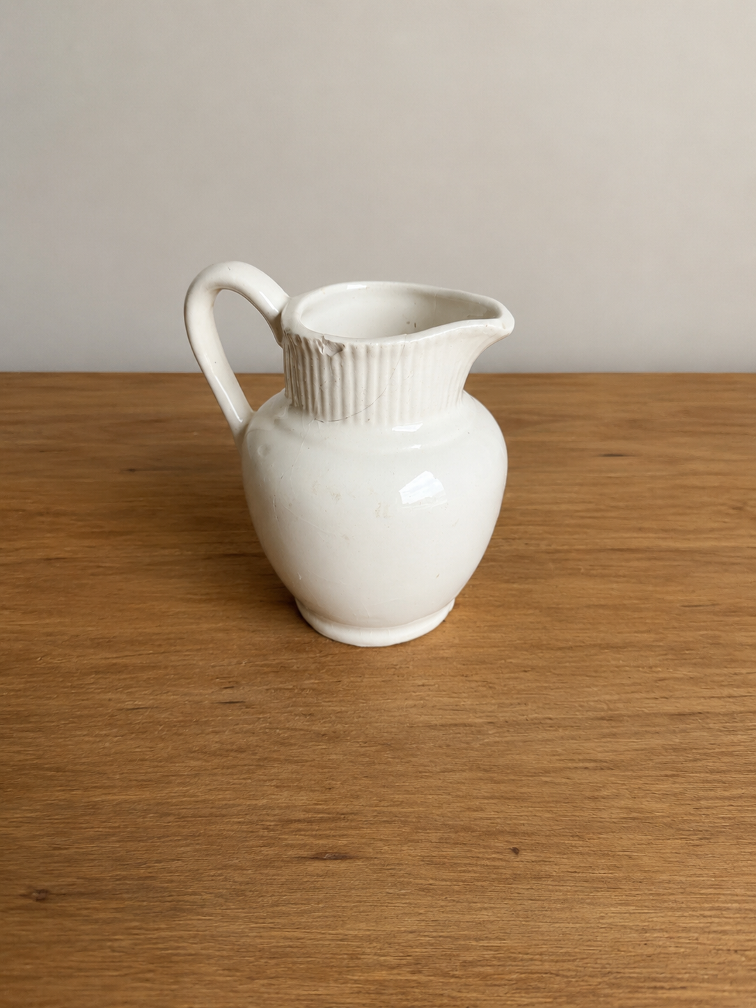 3.5” Tall Porcelain Pitcher