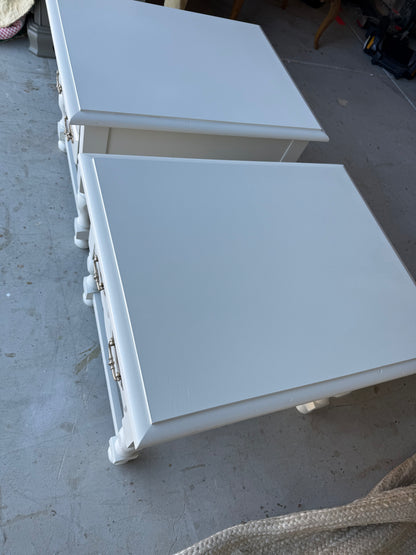 Pair of Cream Nightstands