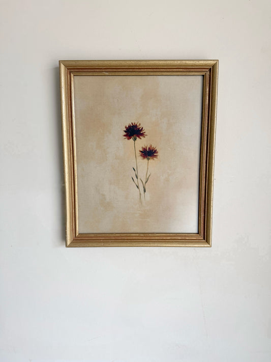 Vintage Carnation Print