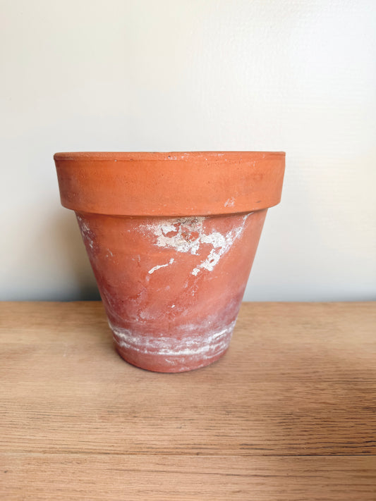 Aged Terracotta Potts