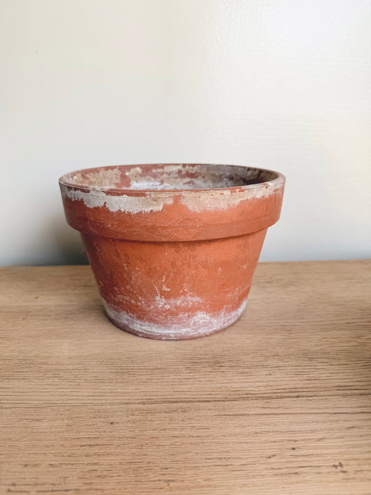 Aged Terracotta Potts