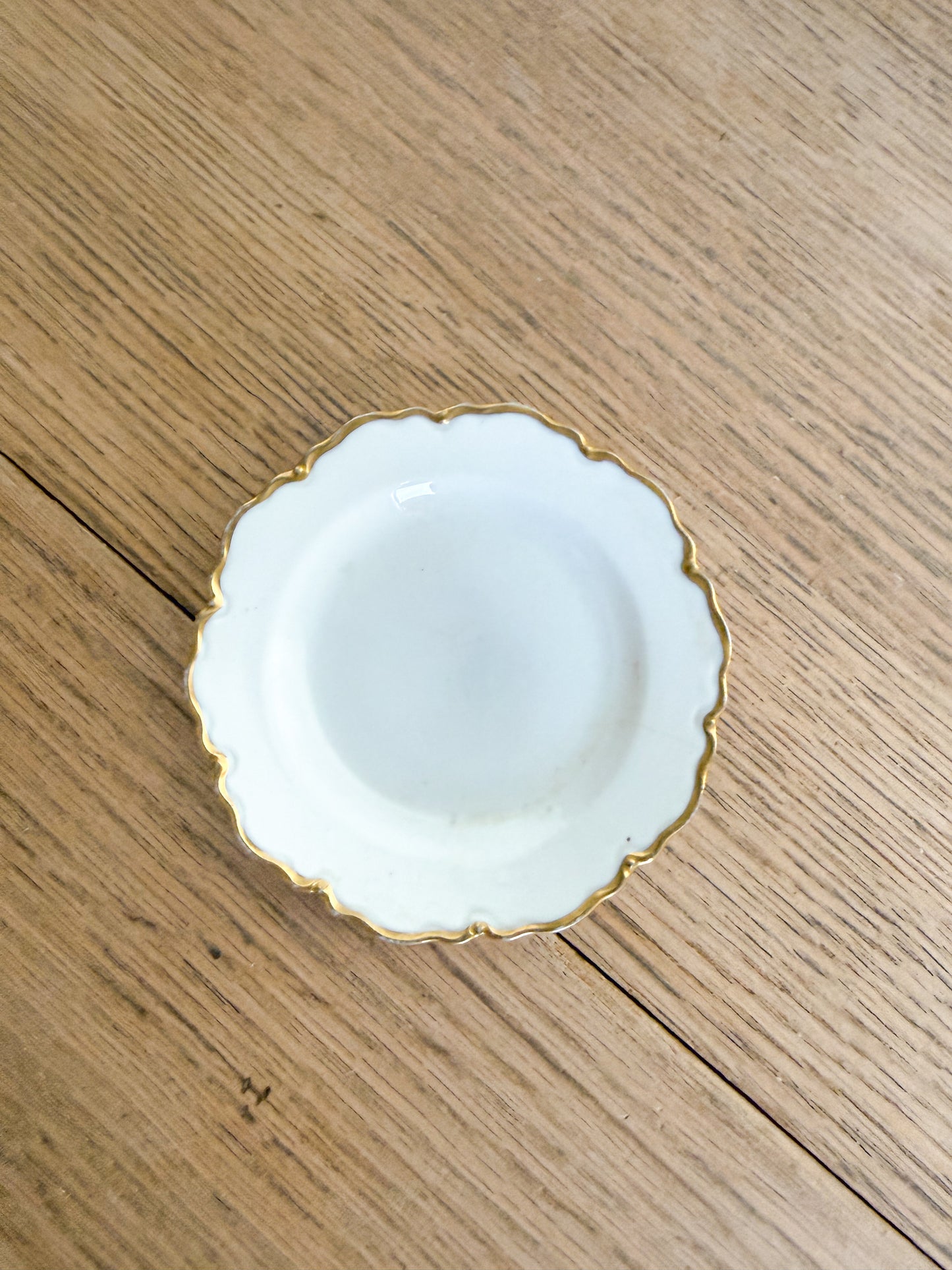 Gold Rim Butter Pats