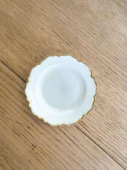 Gold Rim Butter Pats