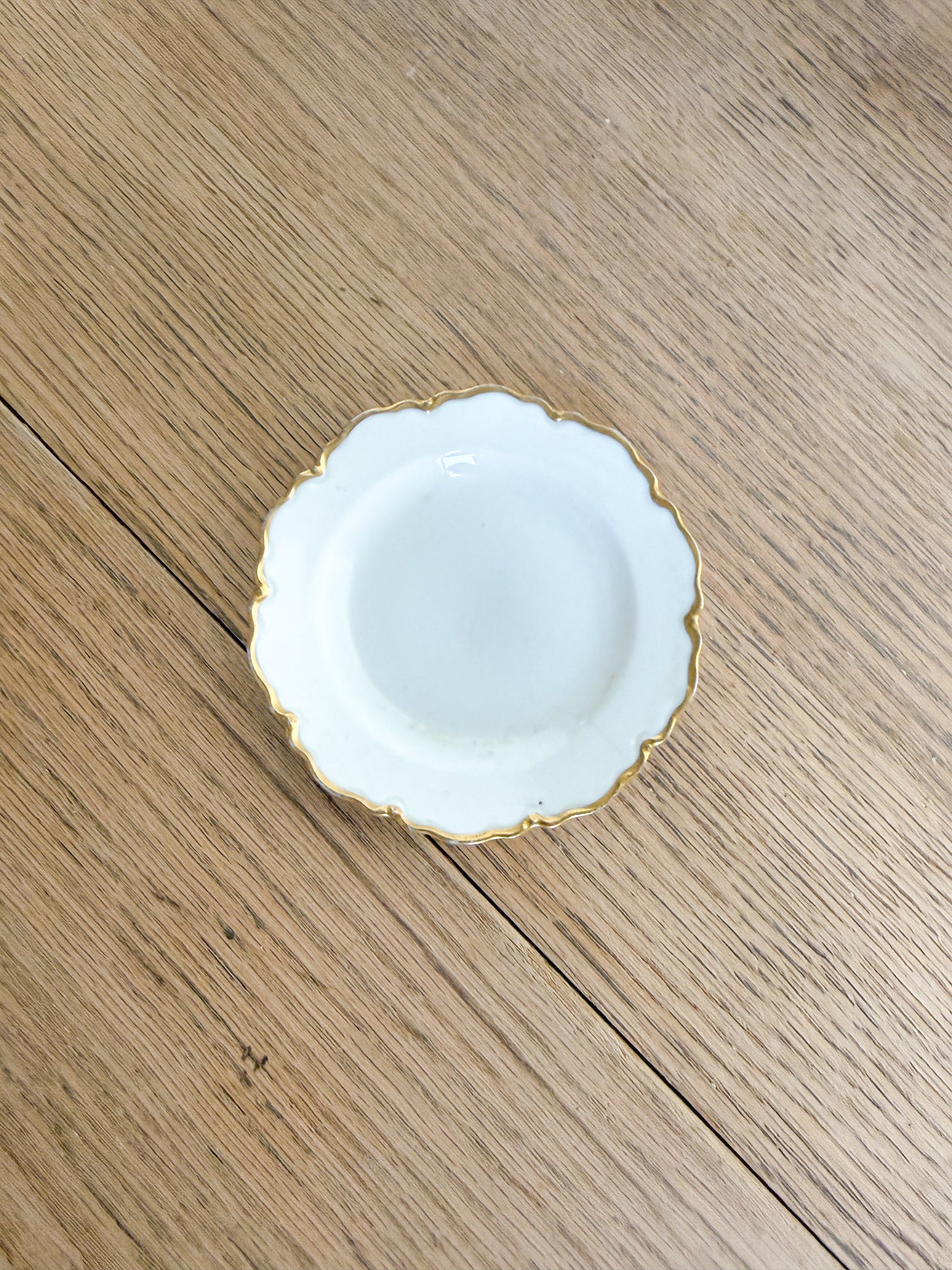 Gold Rim Butter Pats
