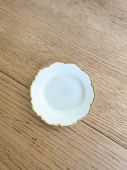 Gold Rim Butter Pats