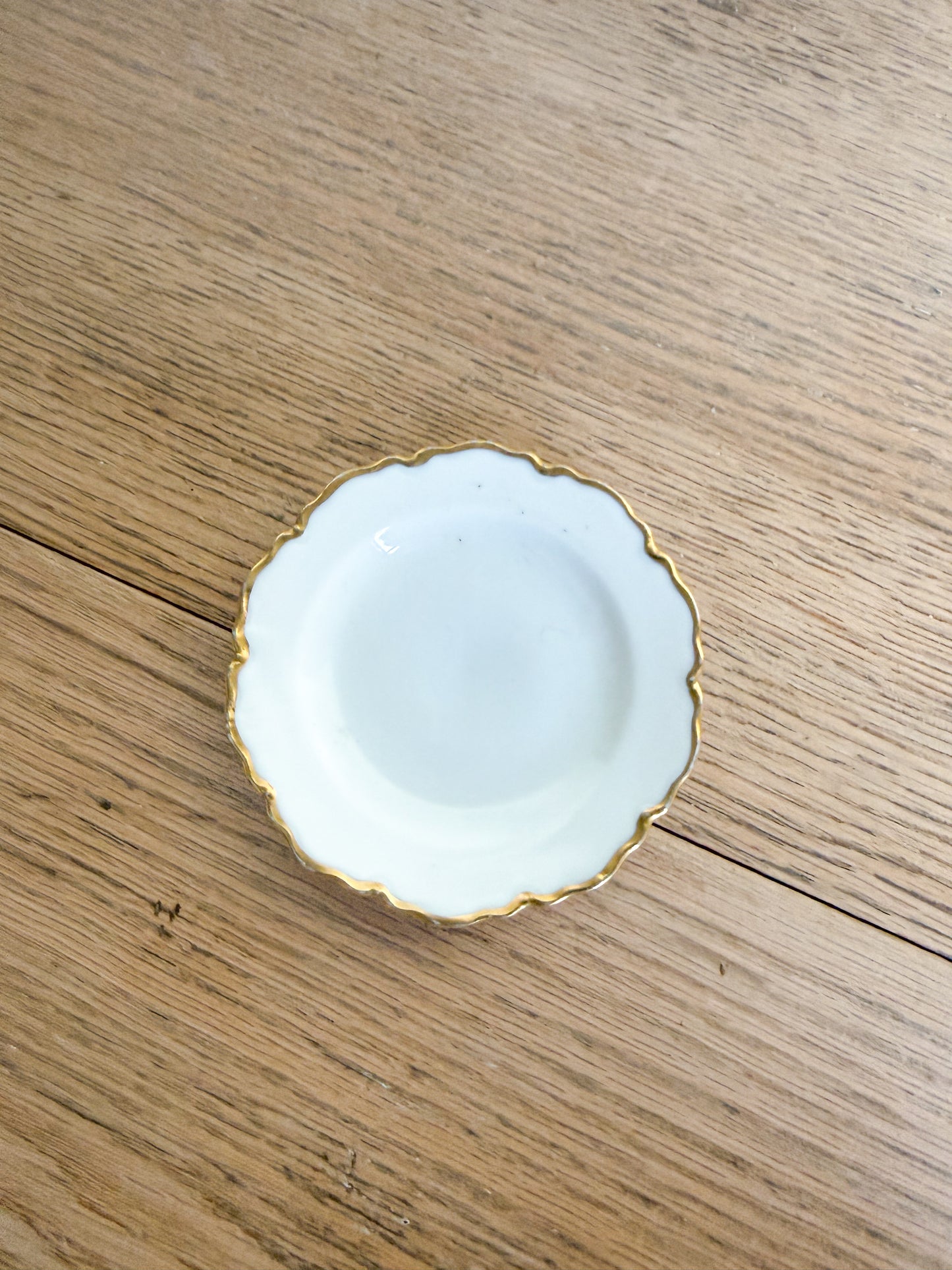 Gold Rim Butter Pats