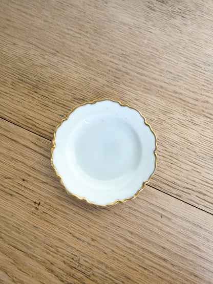 Gold Rim Butter Pats