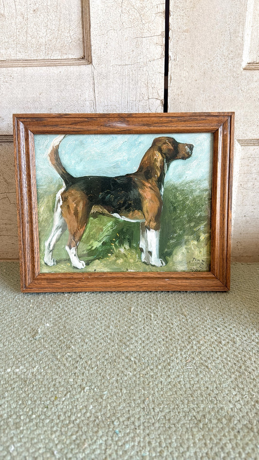Vintage Beagle Print