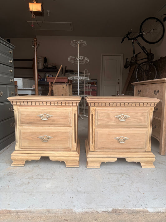 Bleached Night Stands